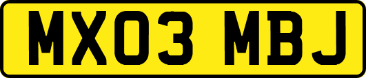 MX03MBJ