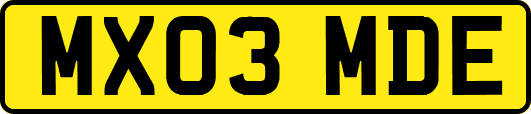 MX03MDE