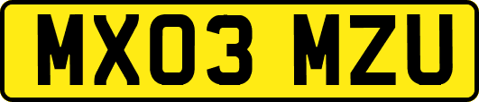 MX03MZU