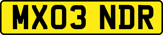 MX03NDR