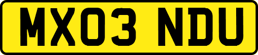 MX03NDU