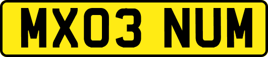 MX03NUM