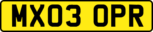 MX03OPR