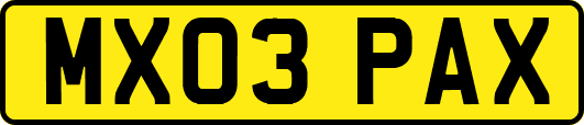 MX03PAX