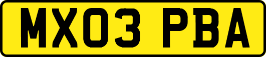 MX03PBA