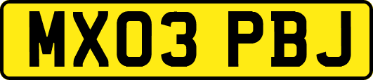 MX03PBJ