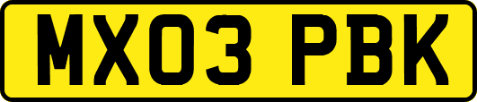 MX03PBK