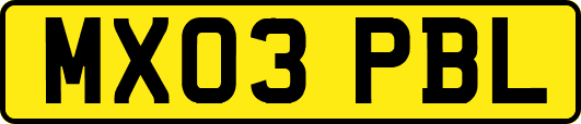 MX03PBL