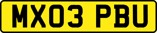 MX03PBU
