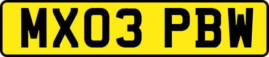 MX03PBW