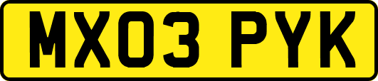 MX03PYK