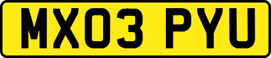 MX03PYU