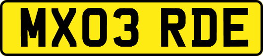 MX03RDE