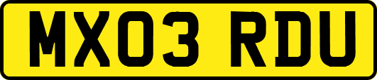 MX03RDU
