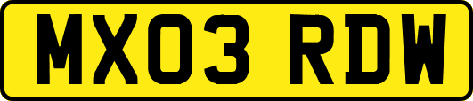 MX03RDW