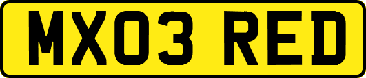 MX03RED