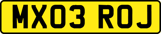 MX03ROJ