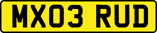 MX03RUD