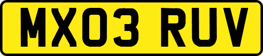 MX03RUV