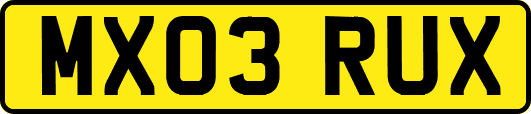 MX03RUX