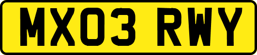 MX03RWY