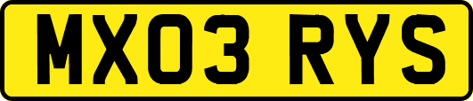MX03RYS