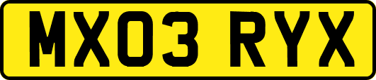 MX03RYX