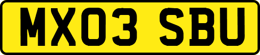 MX03SBU