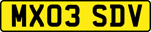 MX03SDV