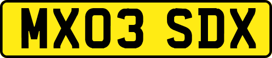 MX03SDX