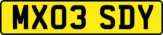 MX03SDY