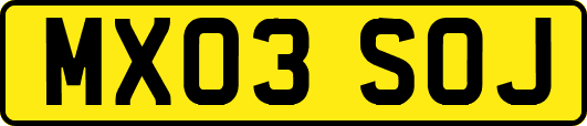MX03SOJ