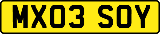 MX03SOY