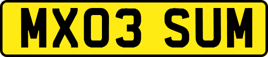 MX03SUM