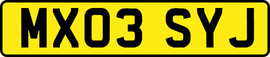MX03SYJ