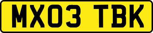 MX03TBK