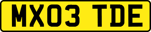 MX03TDE