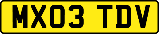 MX03TDV