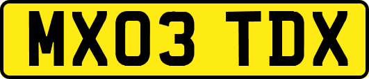MX03TDX