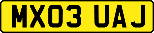 MX03UAJ