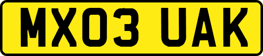 MX03UAK
