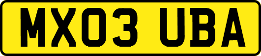 MX03UBA