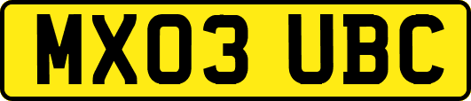 MX03UBC