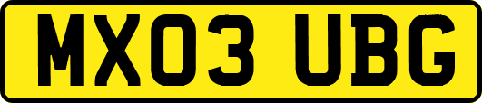 MX03UBG