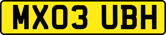 MX03UBH