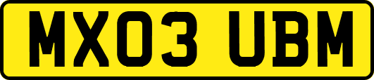 MX03UBM