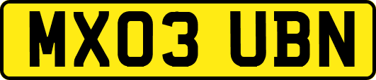 MX03UBN