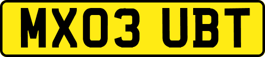 MX03UBT