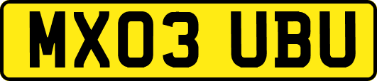 MX03UBU