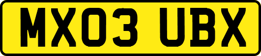 MX03UBX